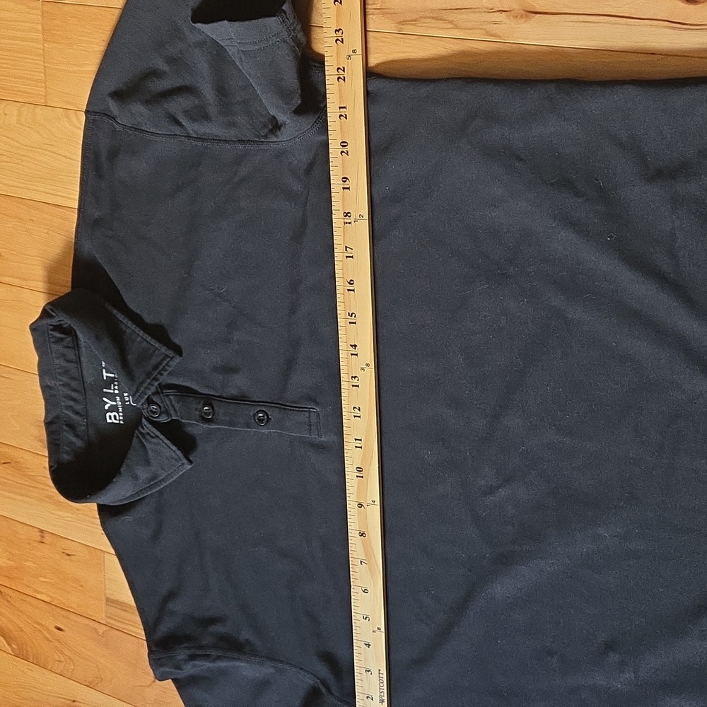 Bylt Basics Lux Polo Black Large - Picture 4 of 6